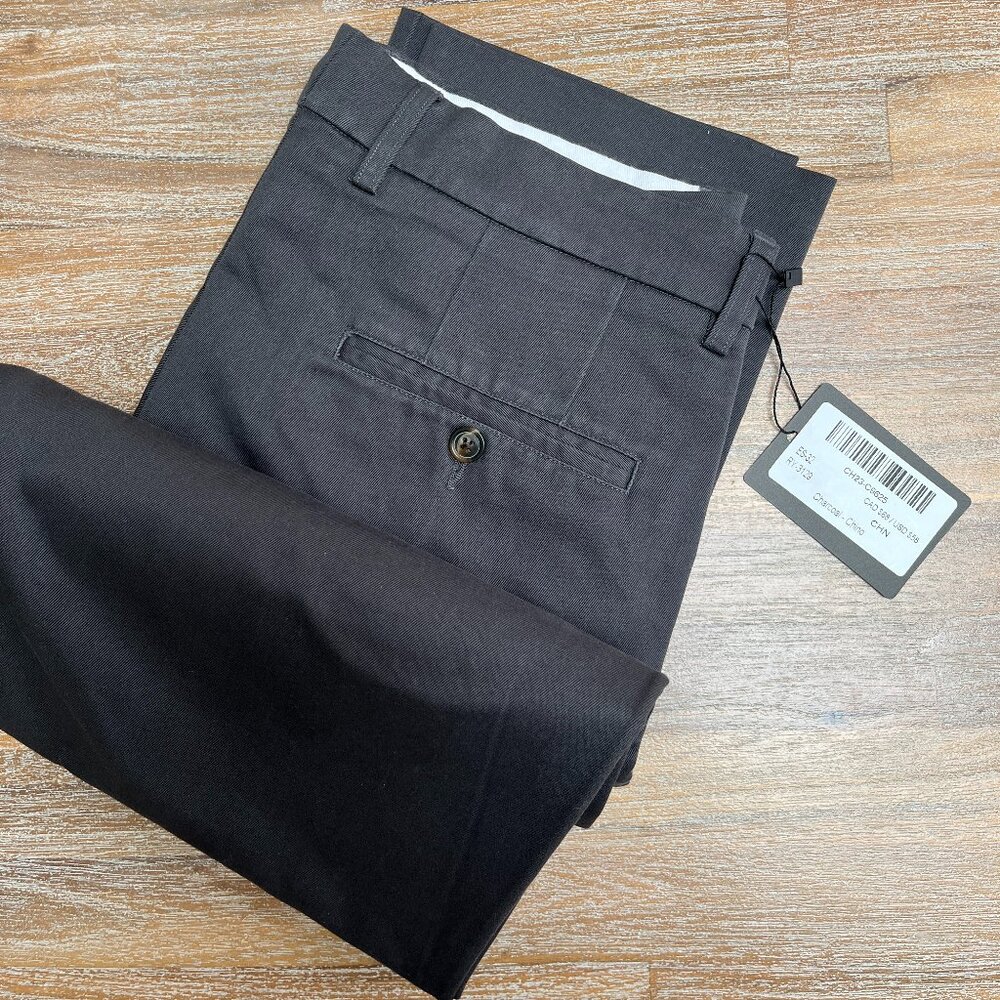 Spier & Mackay Charcoal Chino's - 32" Extra Slim
